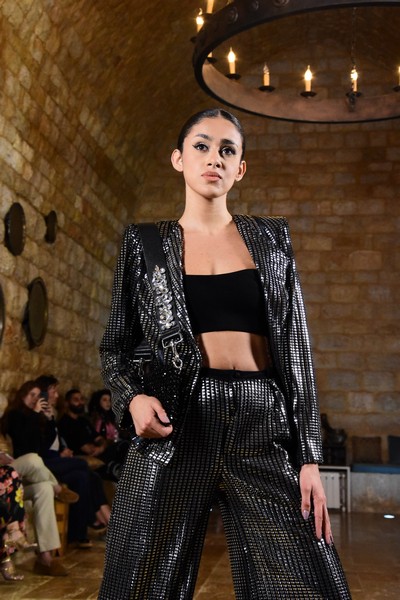 Hope Wears Lebanese Fashion Runway part 2 